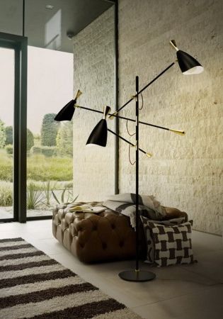 Modern Floor Lamps With 2020 20 Modern Floor Lamps For The Luxury Living Room (View 7 of 15)