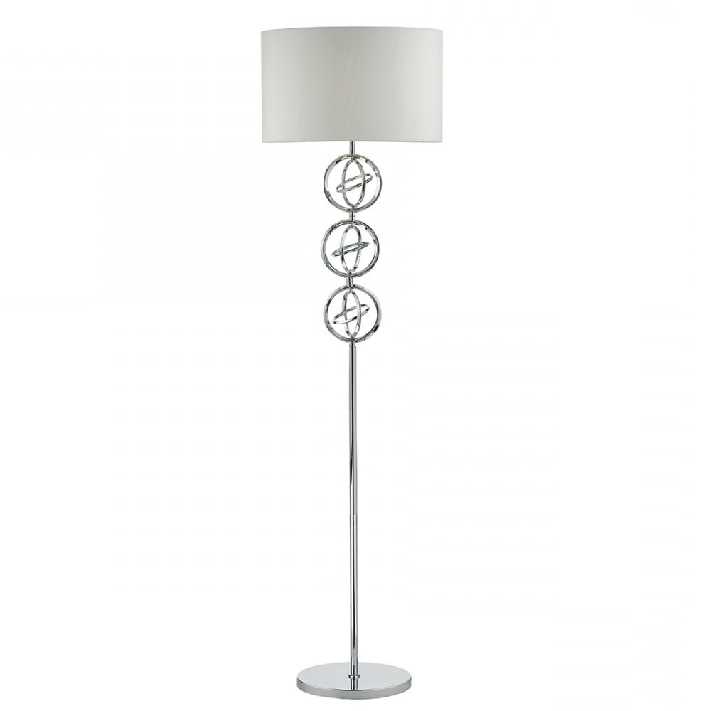 Modern Polished Chrome Circles Floor Lamp – Lighting And Lights Uk Inside Well Known Chrome Floor Lamps (View 5 of 15)