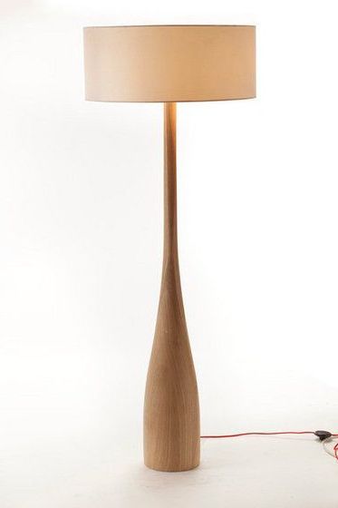 Modern Wood Floor Lamp, Wooden  Floor Lamps, Wood Floor Lamp With Current Oak Floor Lamps (View 12 of 15)