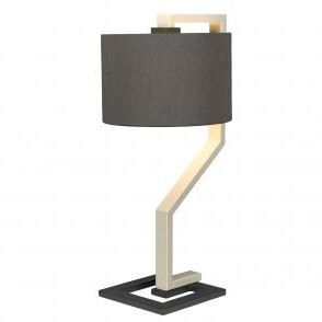 Most Current Grey Shade Floor Lamps Inside Elstead Lighting Axios Fl Grey Axios Single Light Floor Lamp In Cream And  Dark Grey Finish Complete With Grey Shade N11507 – Indoor Lighting From  Castlegate Lights Uk (View 9 of 15)