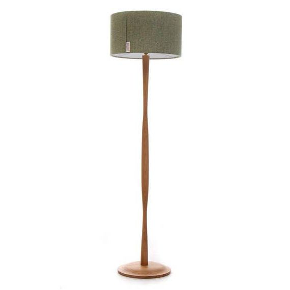 Most Current Oak Wood Floor Lamp 150cm / Modern Design / Standard Lamp / – Etsy Italia Inside Oak Floor Lamps (View 1 of 15)