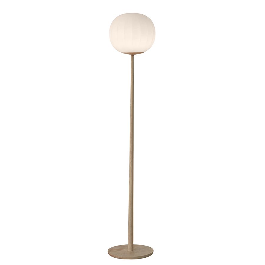 Most Recently Released 3 Piece Set Floor Lamps With Luceplan Floor Lamp Lita With Ash Structure Ø 30 Cm D92t30+d92/3 –  Myareadesign (View 15 of 15)