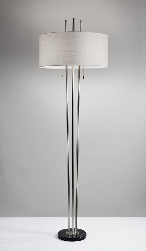 Newest Textured Fabric Floor Lamps In Anderson Floor Lamp : 6v8wx (View 15 of 15)