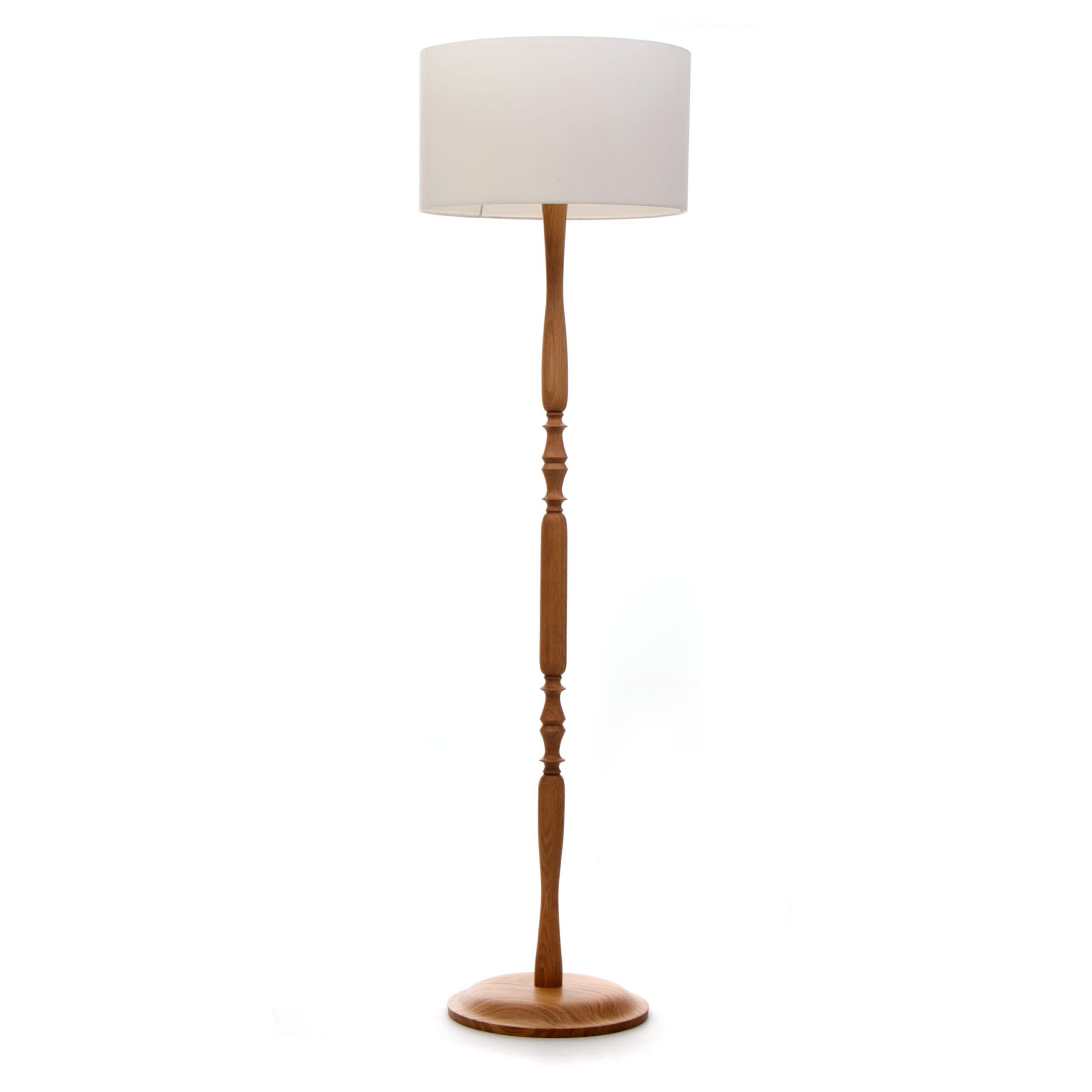 Oak Floor Lamps Intended For Most Current Classic Oak Floor Lamp (View 6 of 15)
