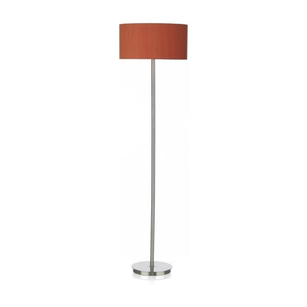 Orange Floor Lamps For Favorite Tuscan Floor Lamp With 40 Cm Orange Shade Tus4946 + Zut1611/wh – Lighting  From The Home Lighting Centre Uk (View 10 of 15)