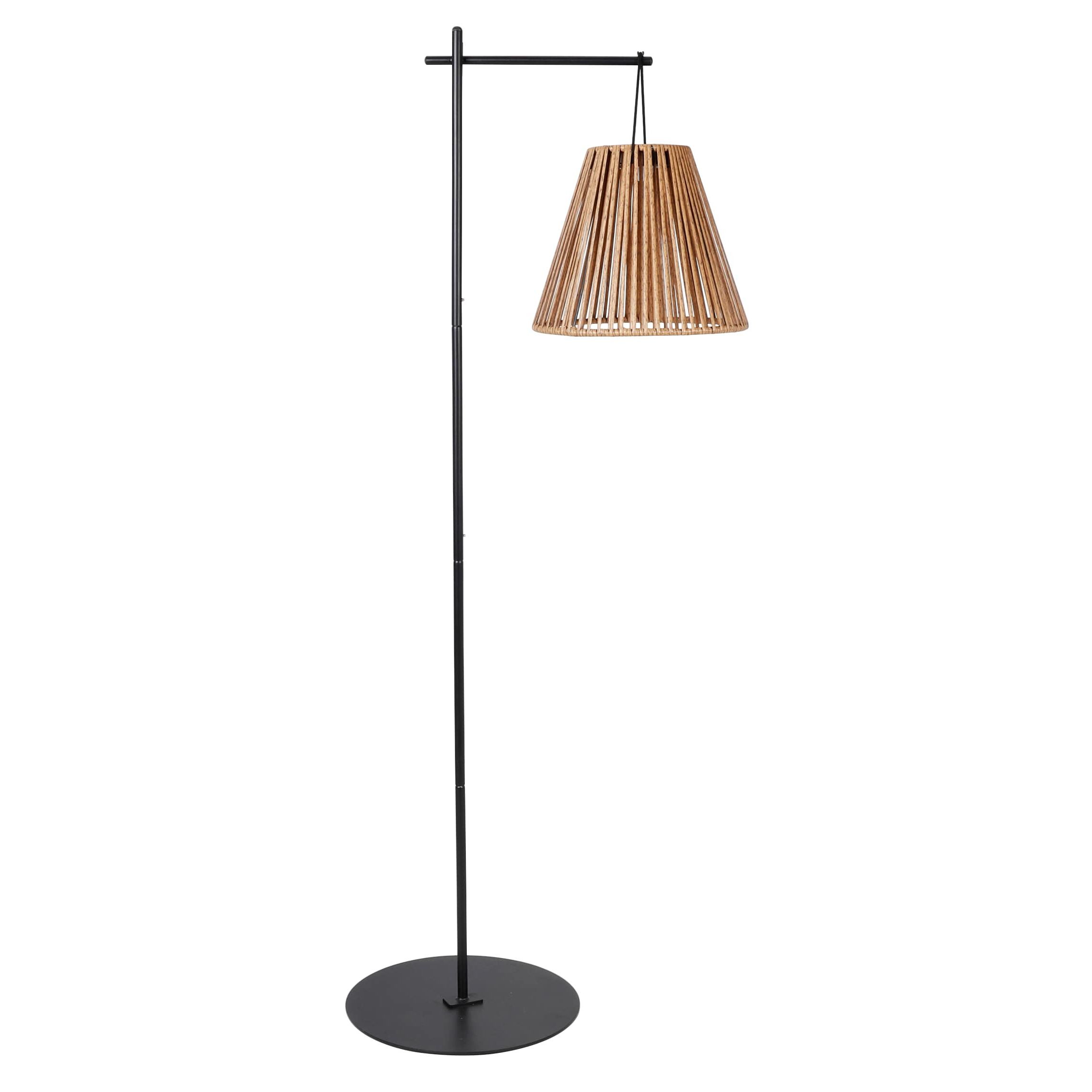 Origin 21 Southaven 70 In Black Floor Lamp At Lowes With Popular Rattan Floor Lamps (View 10 of 15)