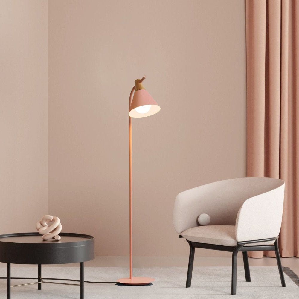 Pink Floor Lamp – Etsy Intended For Newest Pink Floor Lamps (View 13 of 15)