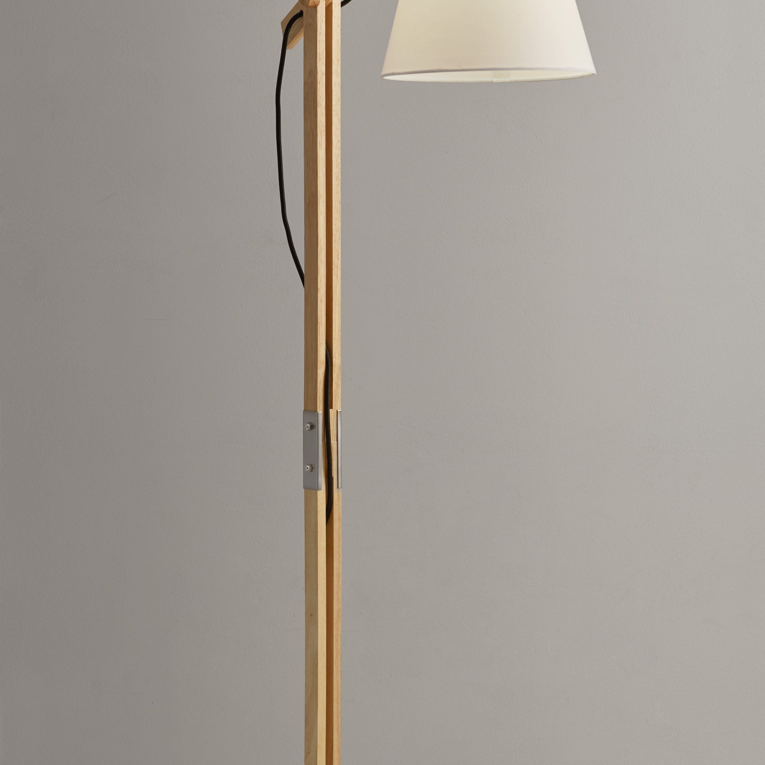 Rubberwood Floor Lamps With Regard To Preferred Walden Floor Lamp (natural Rubberwood)adesso Furniture (View 7 of 15)