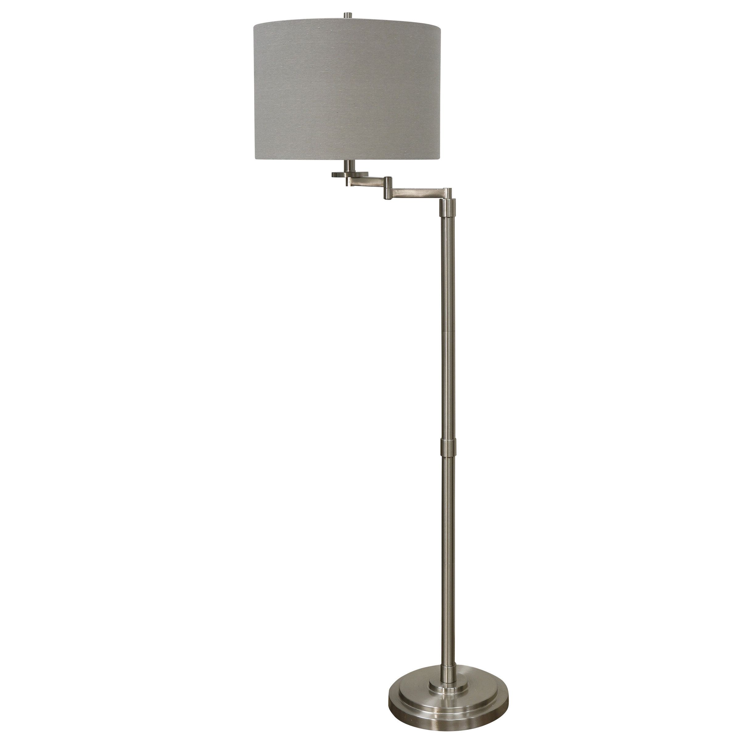 Silver Floor Lamps You'll Love In  (View 13 of 15)