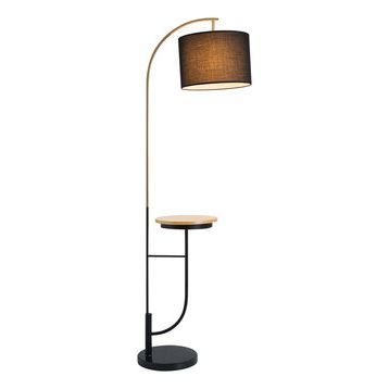 The 15 Best Transitional Usb Port Floor Lamps For  (View 3 of 15)