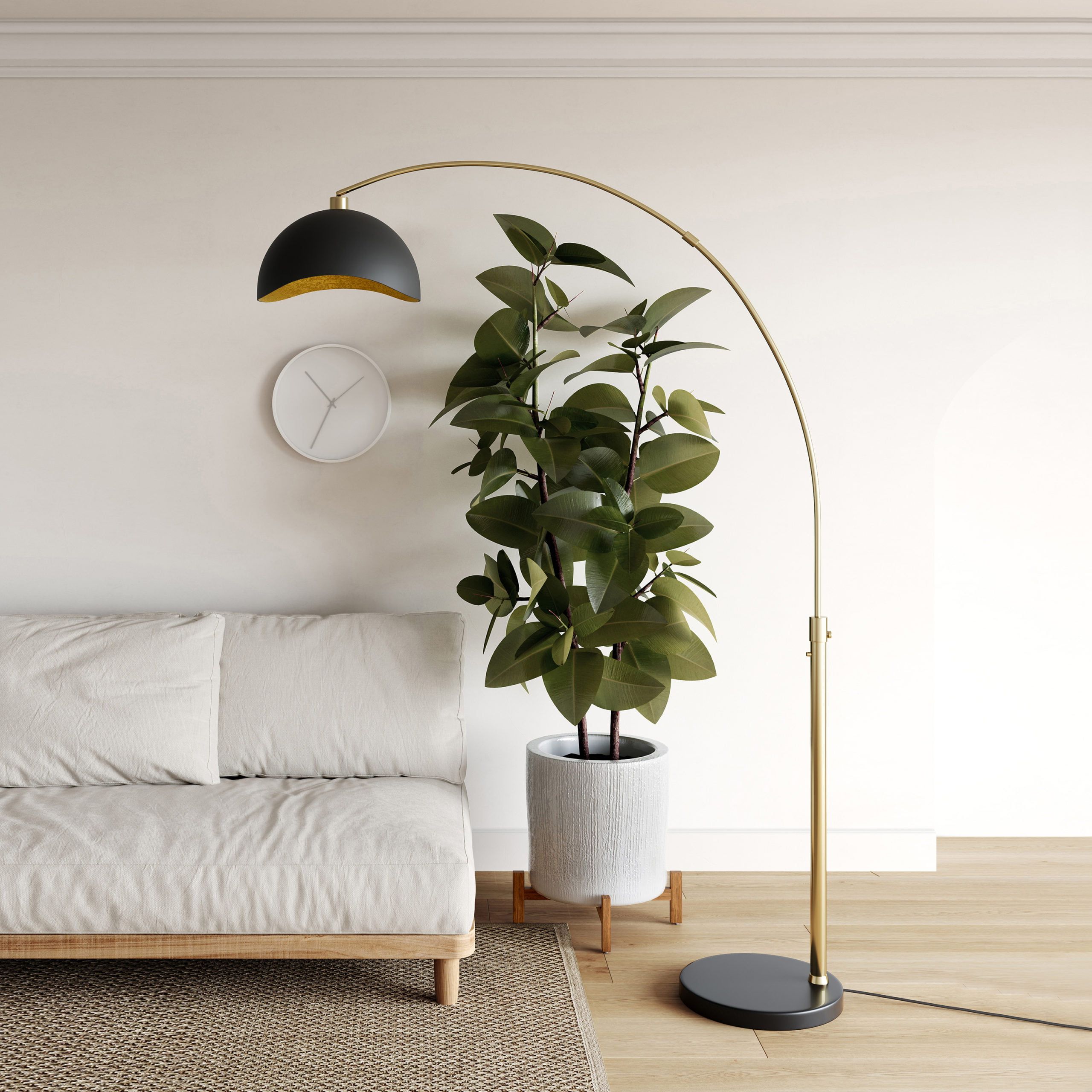 The Art Of The Arc Floor Lamp – Nova Of California With 2019 Arc Floor Lamps (View 1 of 15)