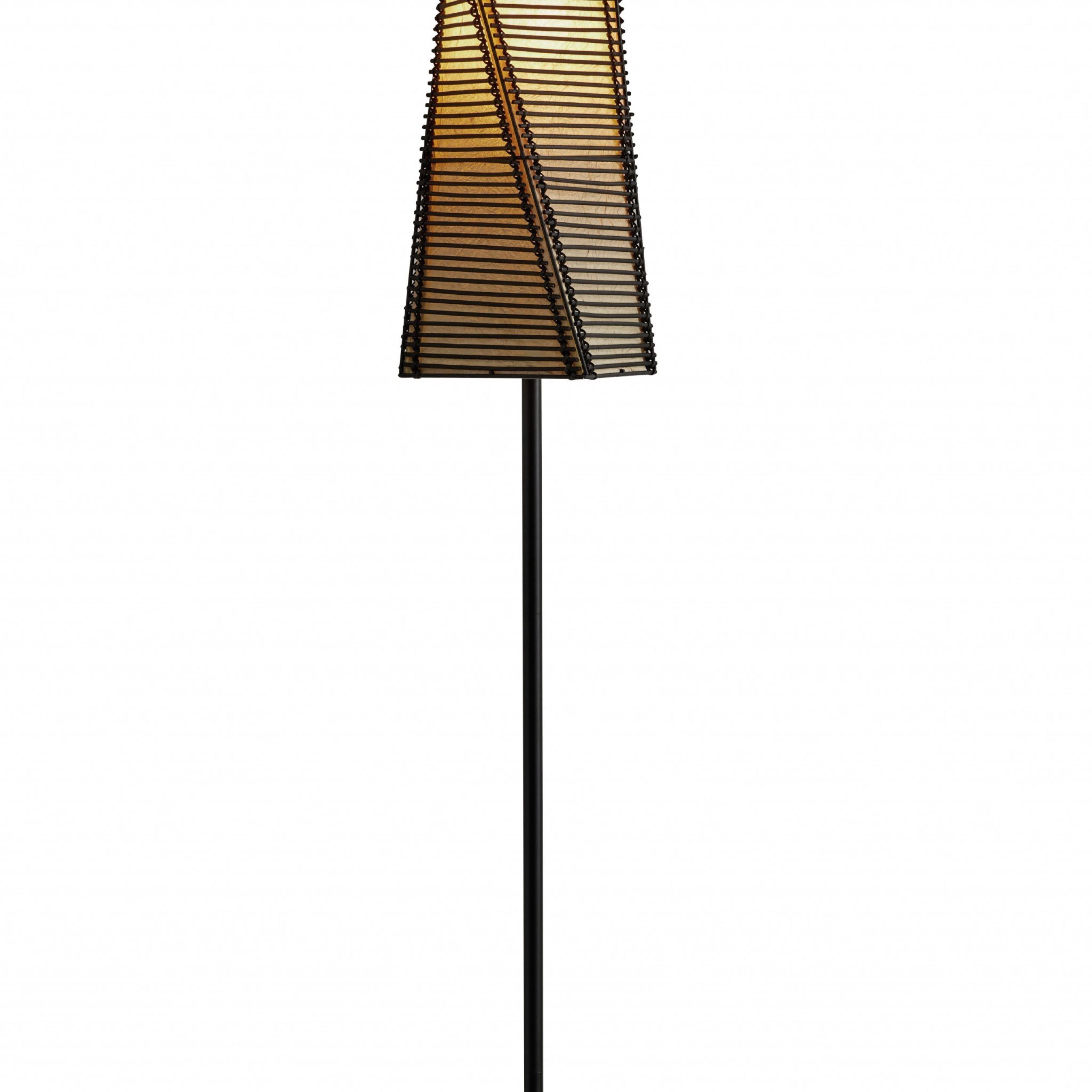 Trendy 68" Black Novelty Floor Lamp With White Novelty Shade Inside 68 Inch Floor Lamps (View 11 of 15)