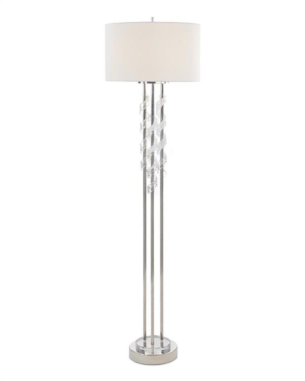 Trendy Frosted Glass Floor Lamps Inside Floor Lamp With Frosted Glass Swirls – Scenario Home (View 11 of 15)