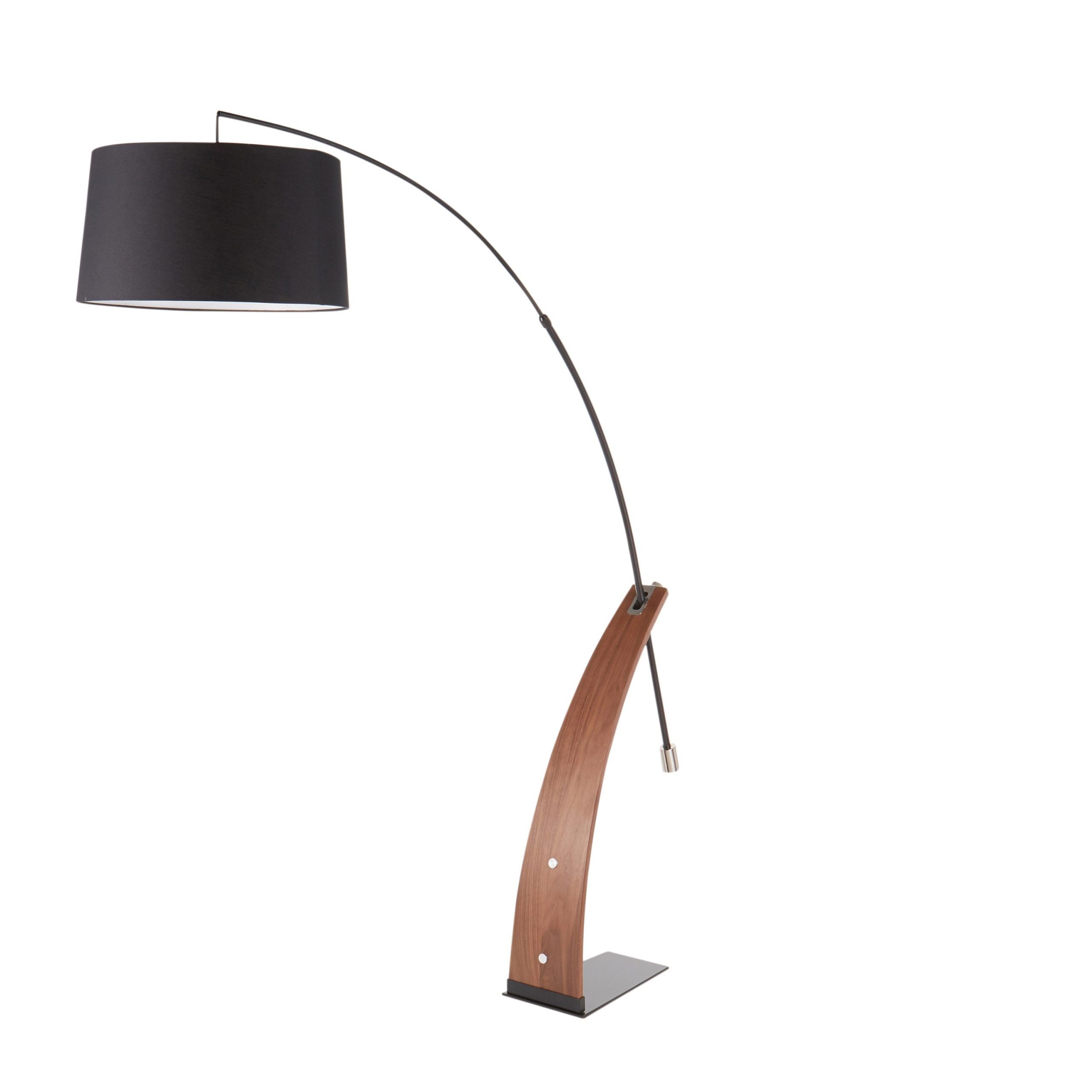 Trendy Modern Floor Lamps With Robyn Mid Century Modern Floor Lamp – On Sale – Overstock –  (View 10 of 15)