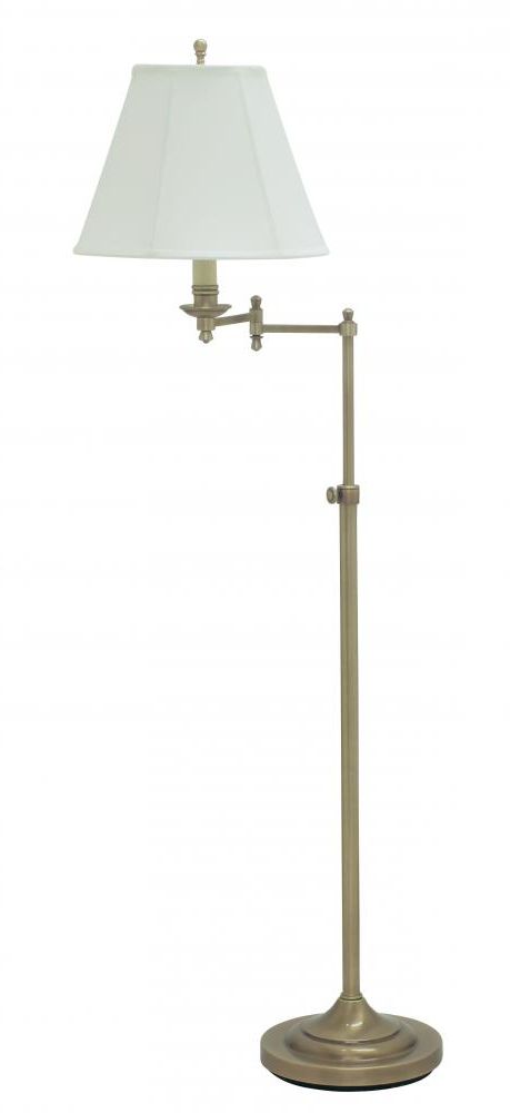 Well Known Club Adjustable Swing Arm Floor Lamp : Cl200 Ab (View 3 of 15)