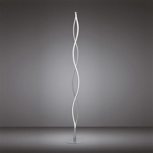 Well Known Silver Chrome Floor Lamps Pertaining To Sahara Led Silver/chrome Floor Lamp M (View 1 of 15)