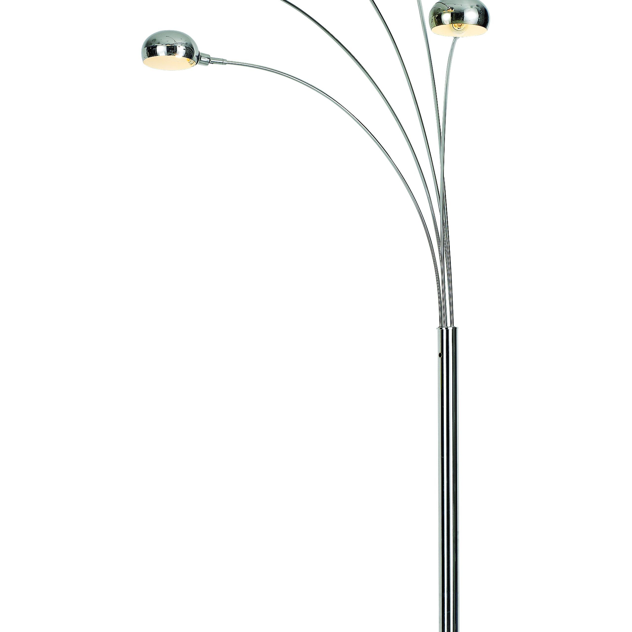 Well Liked 5 Light Arc Floor Lamps Throughout Arc Floor Lamp – Ideas On Foter (View 14 of 15)