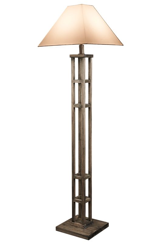 Well Liked Rustic Floor Lamps For Rustic Modern Wooden Floor Lamp Fl (View 13 of 15)
