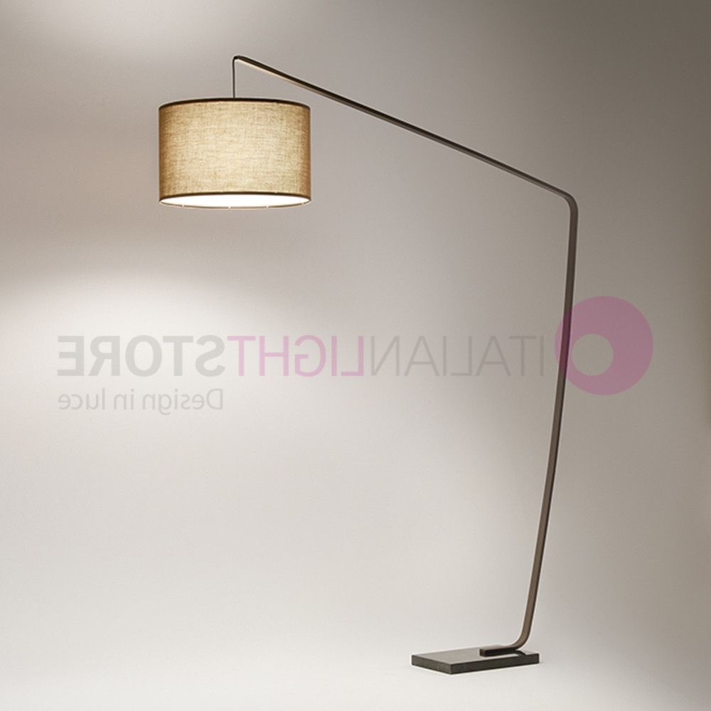 Zoe Modern Arched Floor Lamp D50 Perenz 6876mm Within Favorite Brown Floor Lamps (View 12 of 15)