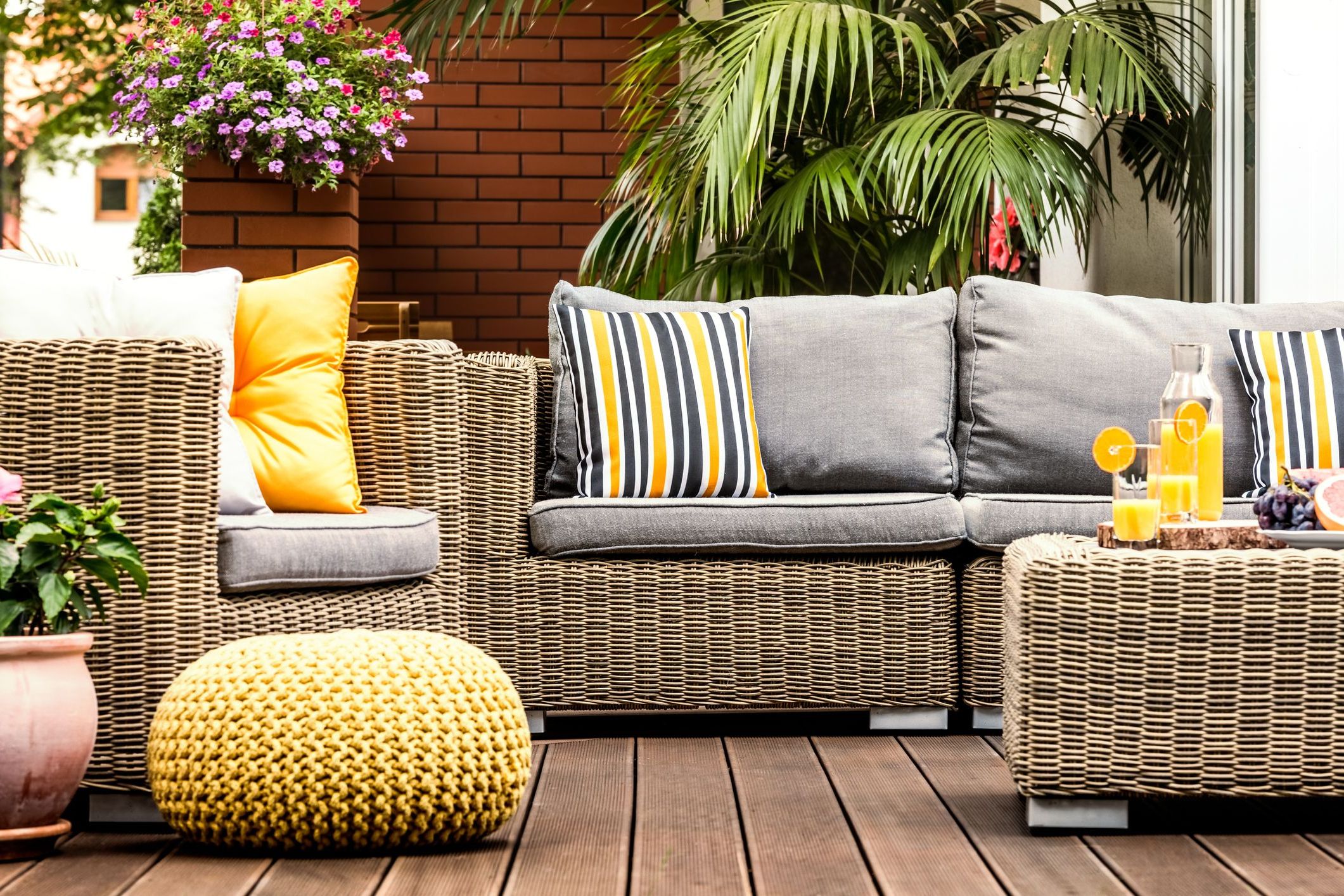 14 Outdoor Cushions To Spruce Up Your Garden Furniture For Most Recent Balcony And Deck With Soft Cushions (View 6 of 15)