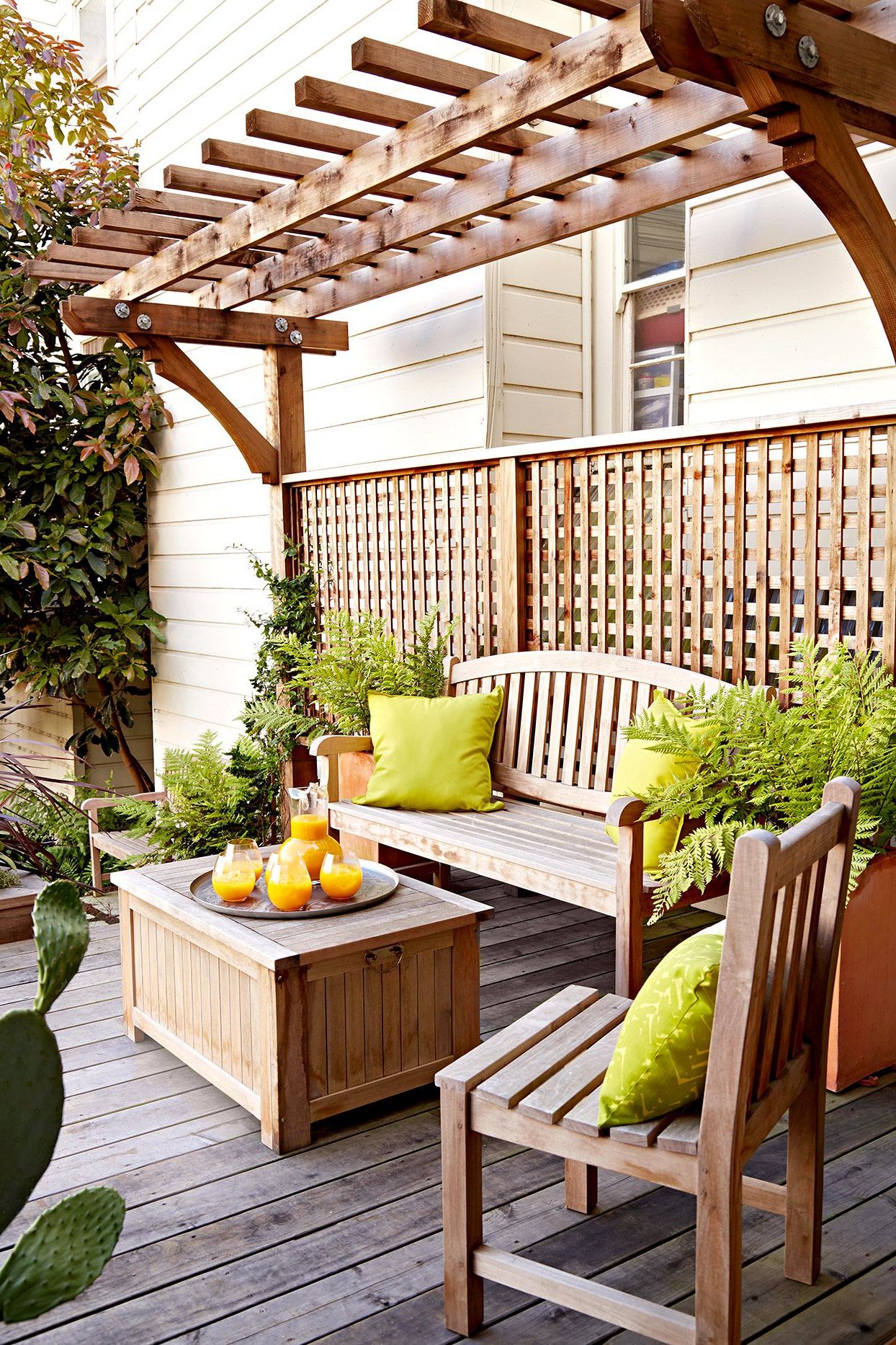 20 Small Deck Ideas To Maximize Your Outdoor Living Space Intended For Favorite Balcony And Deck With Soft Cushions (Photo 9 of 15)
