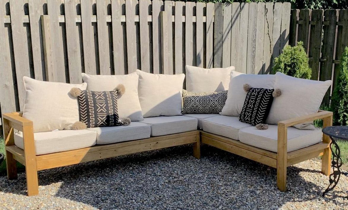 2x4 Outdoor Sofa (View 10 of 15)