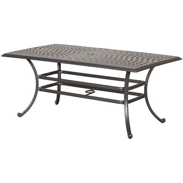 Featured Photo of 15 Best Collection of Outdoor Furniture Metal Rectangular Tables