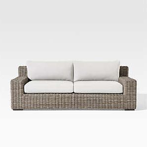 Outdoor Sand Cushions Loveseats Inside 2019 Outdoor Sofas: Outdoor Couches & Patio Couches (Photo 13 of 15)