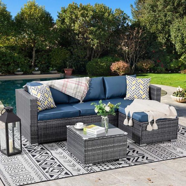Popular All Weather Wicker Sectional Seating Group Intended For 12 Best Outdoor Sectionals Of  (View 3 of 15)