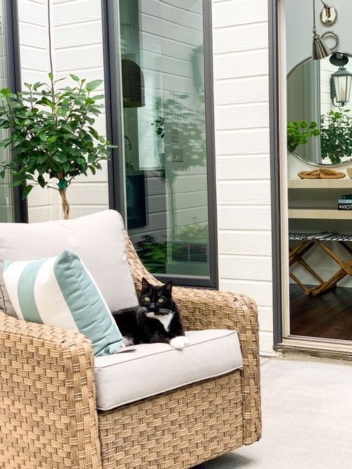Popular Fashion Look Featuring Serena & Lily Furniture And Serena & Lily Home Sarah Stewart – Shopstyle Throughout 2 Piece Swivel Gliders With Patio Cover (View 15 of 15)