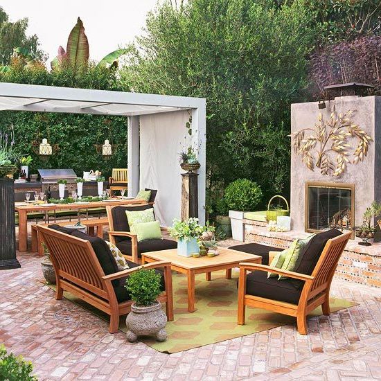 Featured Photo of Top 15 of Backyard Porch Garden Patio Furniture Set