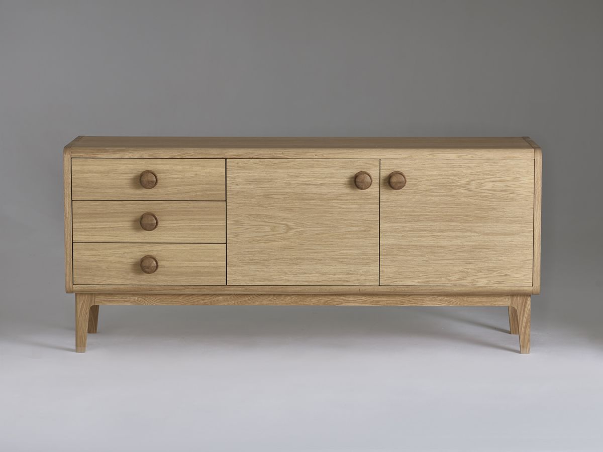 2020 Transitional Oak Sideboards For Collection 1 Contemporary Oak Sideboard From Living Room (View 14 of 15)