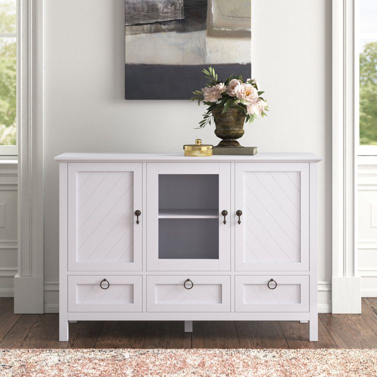 3 Door Accent Cabinet Sideboards Inside Preferred Kelly Clarkson Home Ruth Accent Cabinet & Reviews (View 6 of 15)