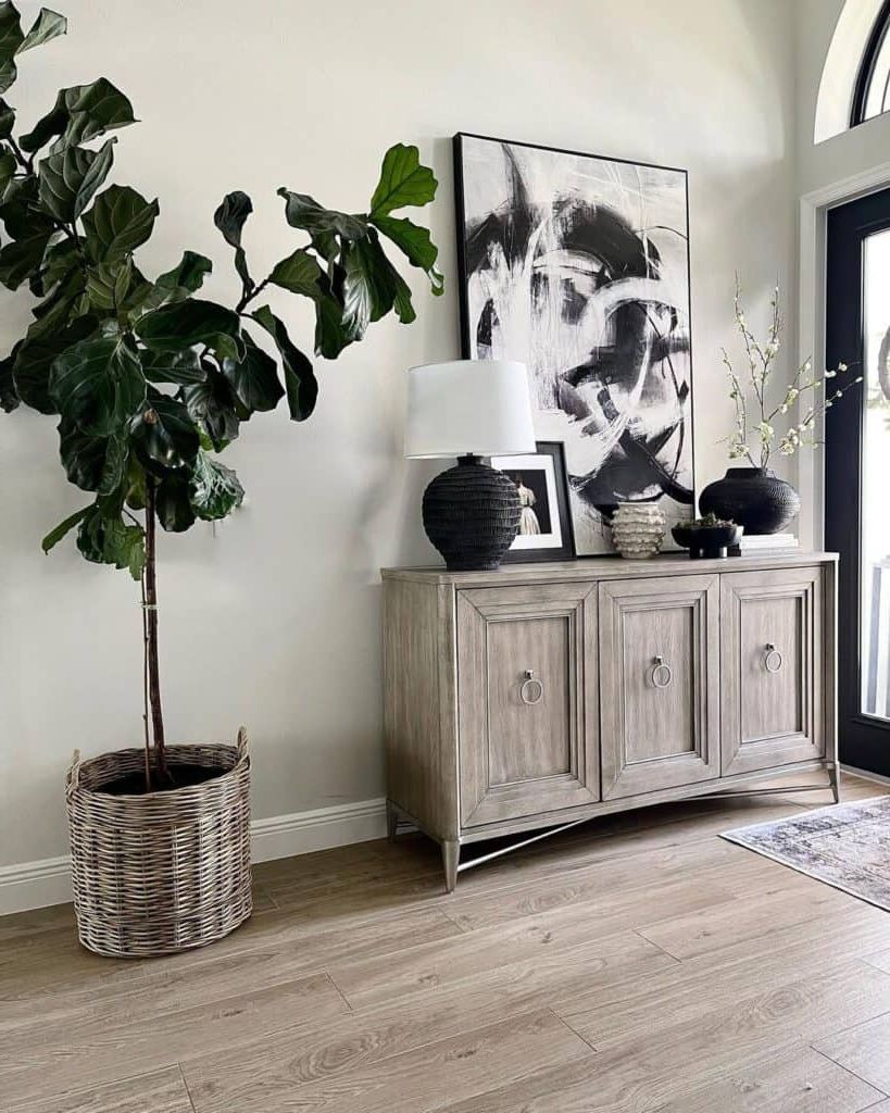 Sideboards For Entryway In Well Known Gray Wood Sideboard For Entryway – Soul & Lane (View 14 of 15)