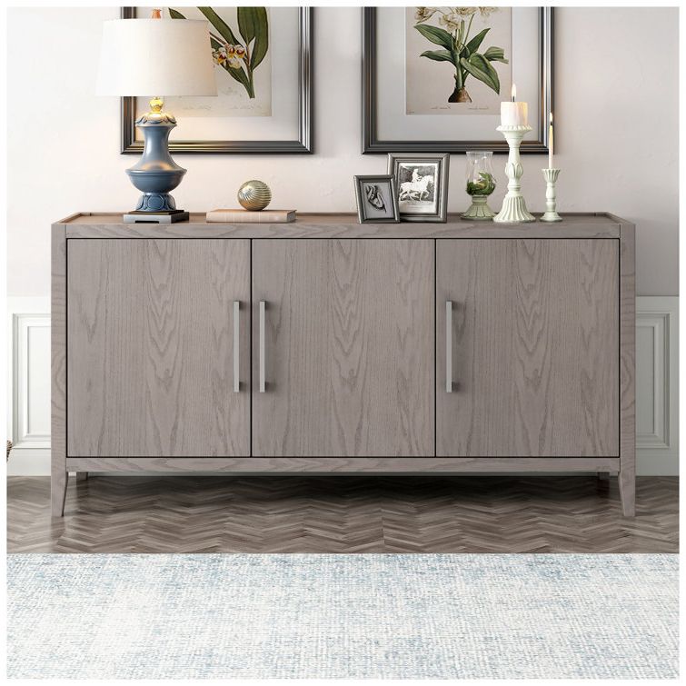 Wayfair Intended For Well Known 3 Doors Sideboards Storage Cabinet (Photo 7 of 15)