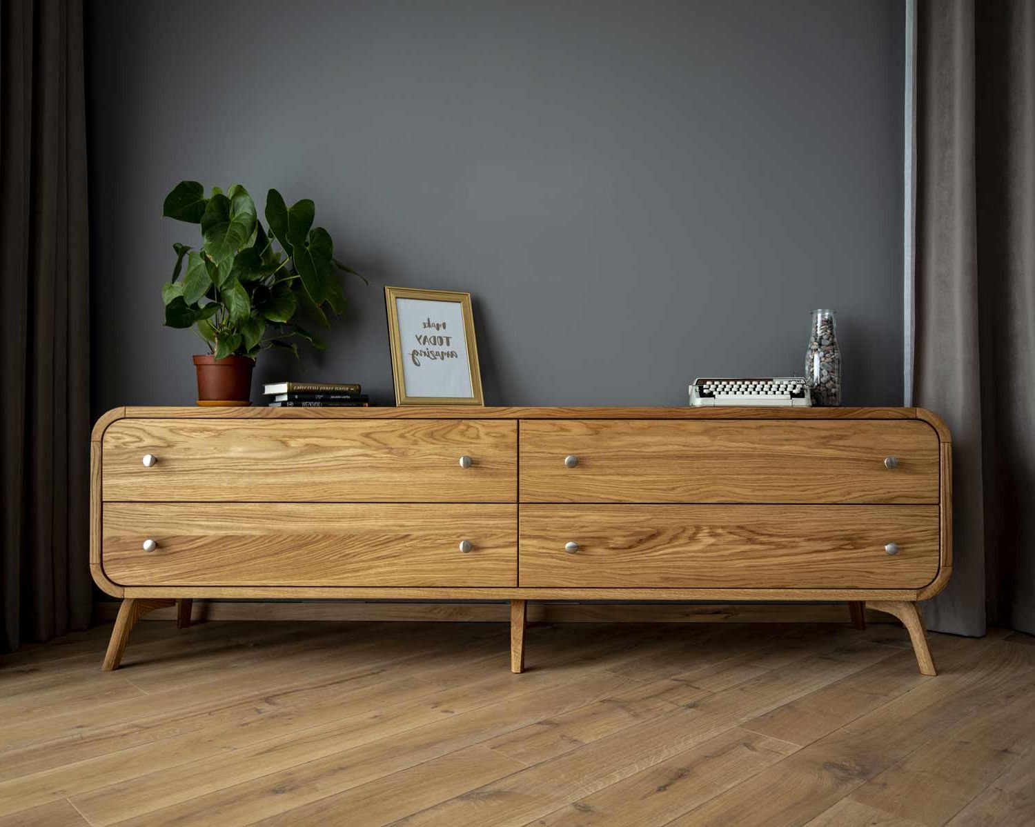 Featured Photo of 15 Collection of Transitional Oak Sideboards