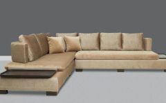 2024 Popular Brown and Yellow Sectional Corner Desks