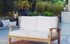 The 20 Best Collection of Elaina Teak Loveseats with Cushions