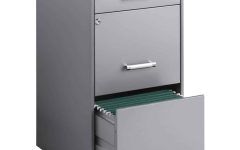 20 Ideas of 3-drawer and 2-door Cabinet with Metal Legs