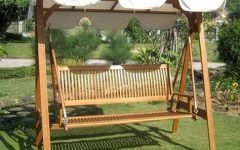 Best 20+ of 3-seater Swings with Frame and Canopy
