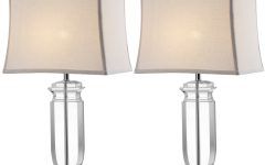 Silver Table Lamps for Living Room