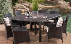 Top 15 of 9-piece Outdoor Square Dining Sets