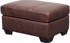 2024 Best of Brown Leather Ottomans