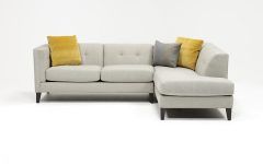 2024 Latest Avery 2 Piece Sectionals with Laf Armless Chaise