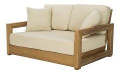 20 Best Collection of Montford Teak Loveseats with Cushions