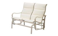 Padded Sling Double Glider Benches