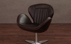  Best 20+ of Swivel Tobacco Leather Chairs