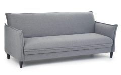 Gneiss Modern Linen Sectional Sofas Slate Gray