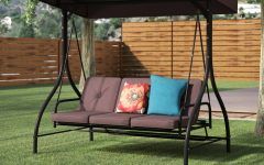  Best 20+ of Canopy Patio Porch Swing with Stand