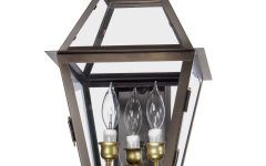 Copper Outdoor Electric Lanterns